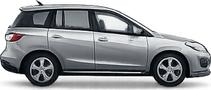 Crossover compact, vue de profil